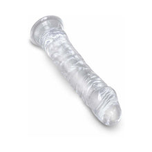 King Cock Clear 8 in. Cock Realistic Dildo With Suction Cup