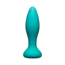 A-Play Vibe Experienced Rechargeable Silicone Anal Plug with Remote Teal