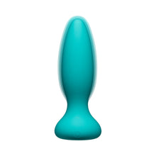 A-Play Vibe Experienced Rechargeable Silicone Anal Plug with Remote Teal