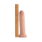 USA Cocks 10 in. Ameriskin Dual Density Dildo Light