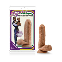 Loverboy Derek The Bartender Realistic 7 in. Dildo with Balls Tan
