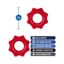 Stay Hard Nutz Cockring 2-Pack Red