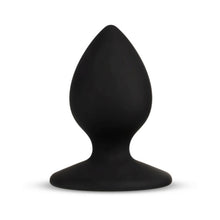 Temptasia ''Slut'' Silicone Anal Plug Black