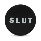 Temptasia ''Slut'' Silicone Anal Plug Black
