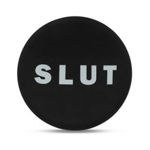 Temptasia ''Slut'' Silicone Anal Plug Black