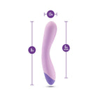 Wellness G Curve Rechargeable Silicone G-Spot Vibrator Purple