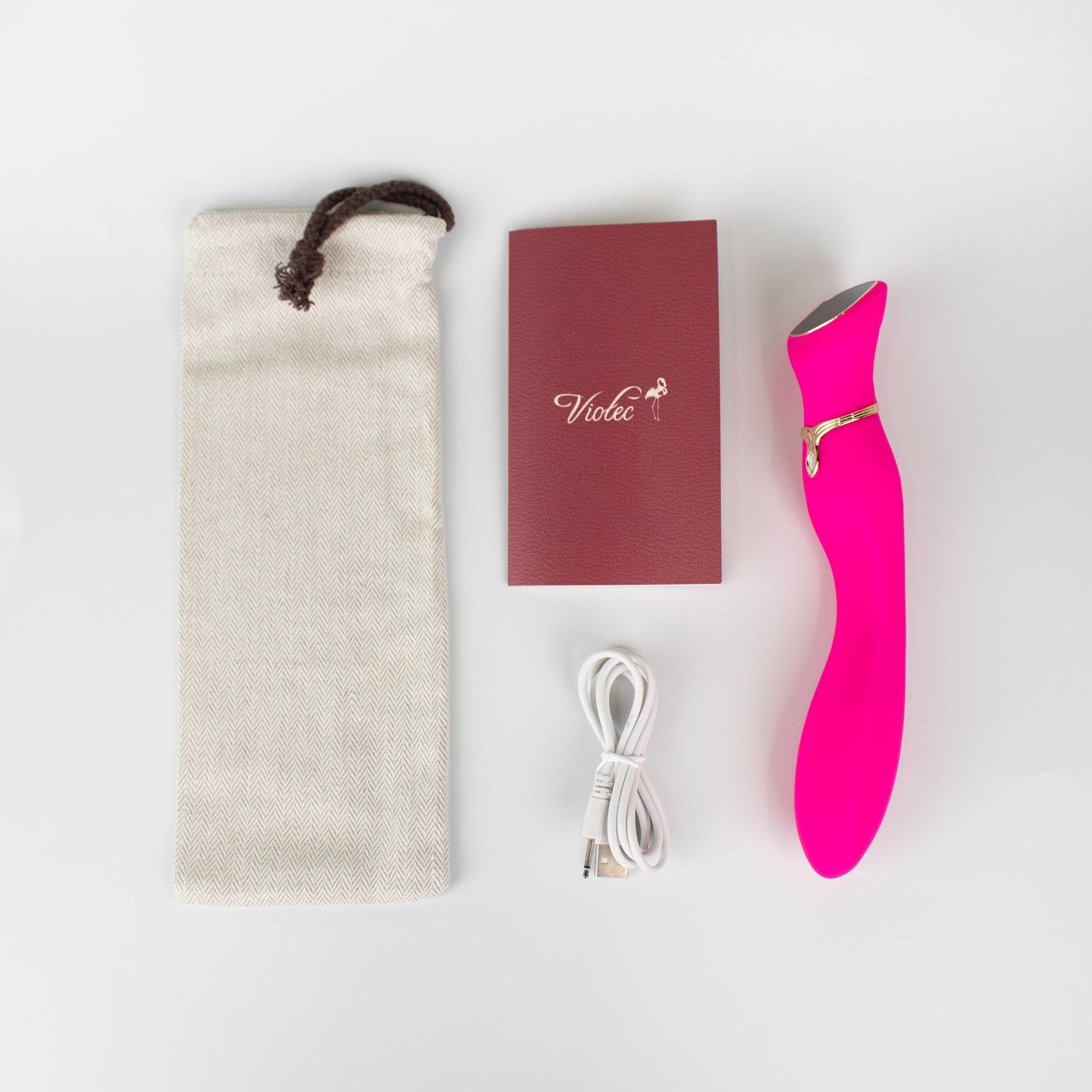 Chance Touch Screen G-Spot Vibrator in Fuchsia