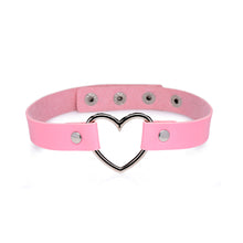 Master Series Sweet Heart Chrome Heart Choker Pink