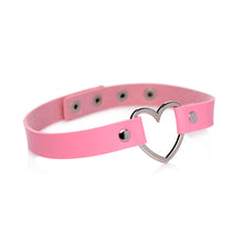 Master Series Sweet Heart Chrome Heart Choker Pink