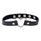 Master Series Dark Heart Chrome Heart Choker Black