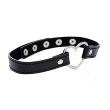 Master Series Dark Heart Chrome Heart Choker Black