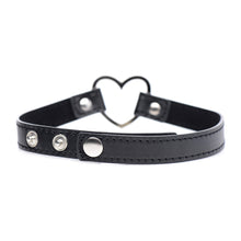 Master Series Dark Heart Chrome Heart Choker Black
