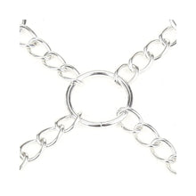 Lux Fetish Deluxe Chain Hog Tie with 4-Piece Cuff Set