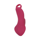 Evolved Frisky Finger Rechargeable Silicone Finger Vibrator Burgundy