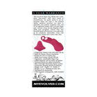 Evolved Frisky Finger Rechargeable Silicone Finger Vibrator Burgundy