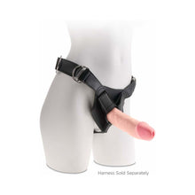 King Cock Plus 9 in. Triple Density Cock Realistic Dildo With Suction Cup Beige