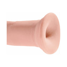 King Cock Plus 9 in. Triple Density Cock Realistic Dildo With Suction Cup Beige