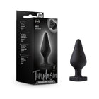 Temptasia ''Spank Me'' Silicone Anal Plug with Heart-Shaped Base Black