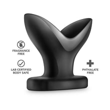 Anal Adventures Anal Anchor Expanding Plug Black