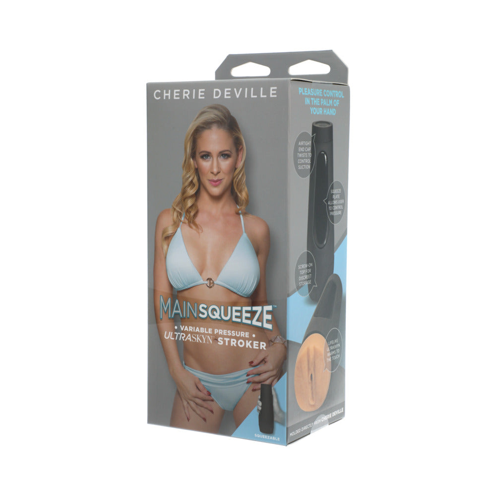 Main Squeeze - Cherie DeVille - ULTRASKYN Stroker - Pussy Vanilla