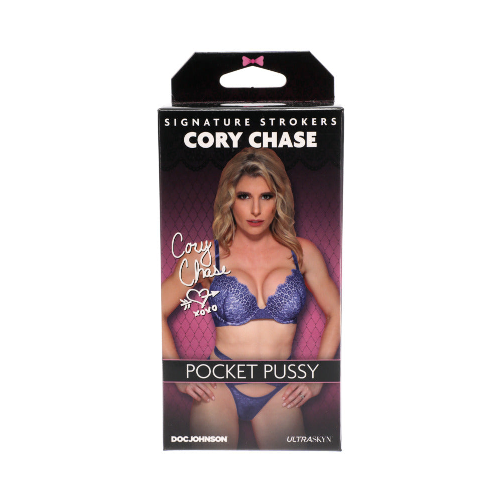Signature Strokers - Cory Chase ULTRASKYN Pocket Pussy Vanilla