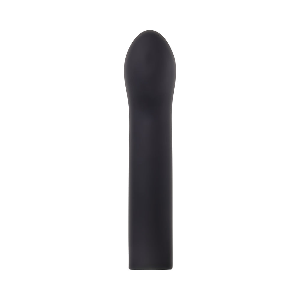 Evolved Four Play Rechargeable Silicone Bullet Vibrator and 3-Piece Sleeve Set Black