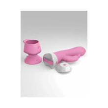 3Some Wall Banger Rabbit Vibrator With Suction Cup Pink