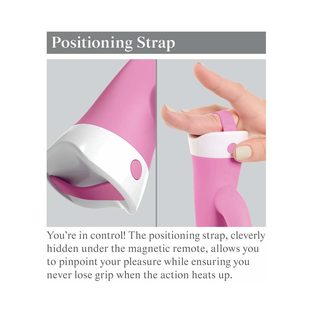 3Some Wall Banger Rabbit Vibrator With Suction Cup Pink