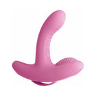 3Some Rock n'' Grind Dual Stimulation Silicone Vibrator Pink