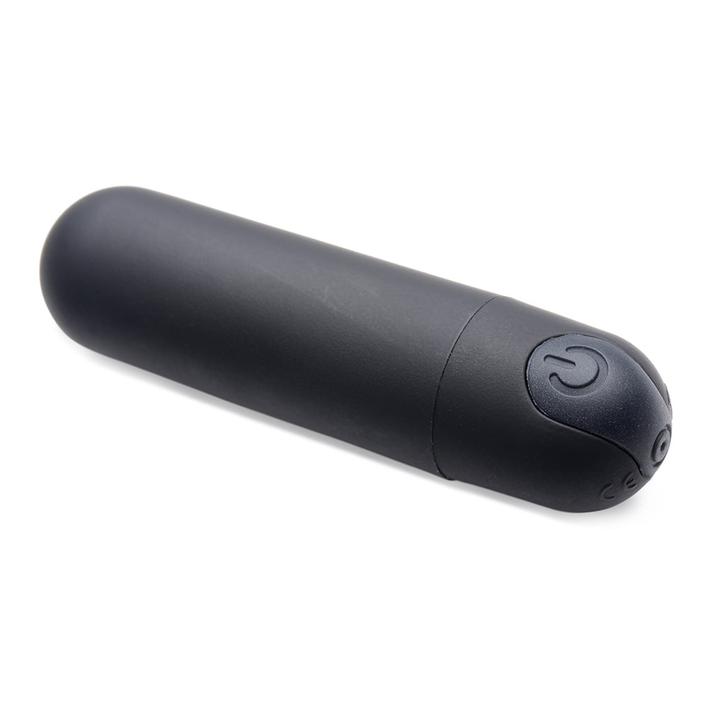 BANG! Vibrating Bullet with Remote Control Black