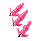 Frisky Thrill Trio Pink Anal Plug Set