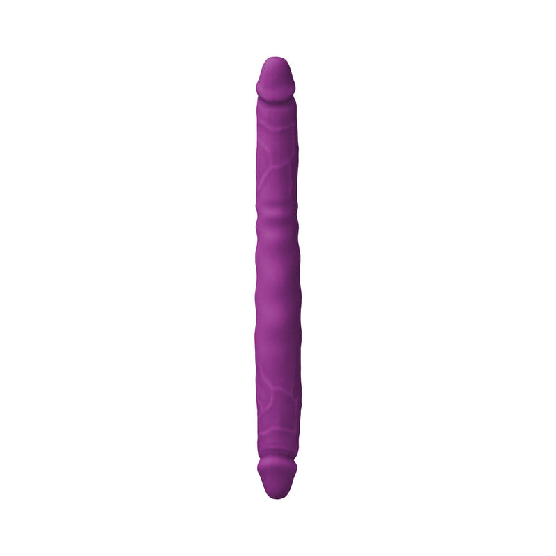 Colours Double Pleasure 12 in. Dual Ended Dildo Purple