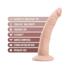 Au Naturel Jack 7.5 in. Posable Dual Density Dildo Beige