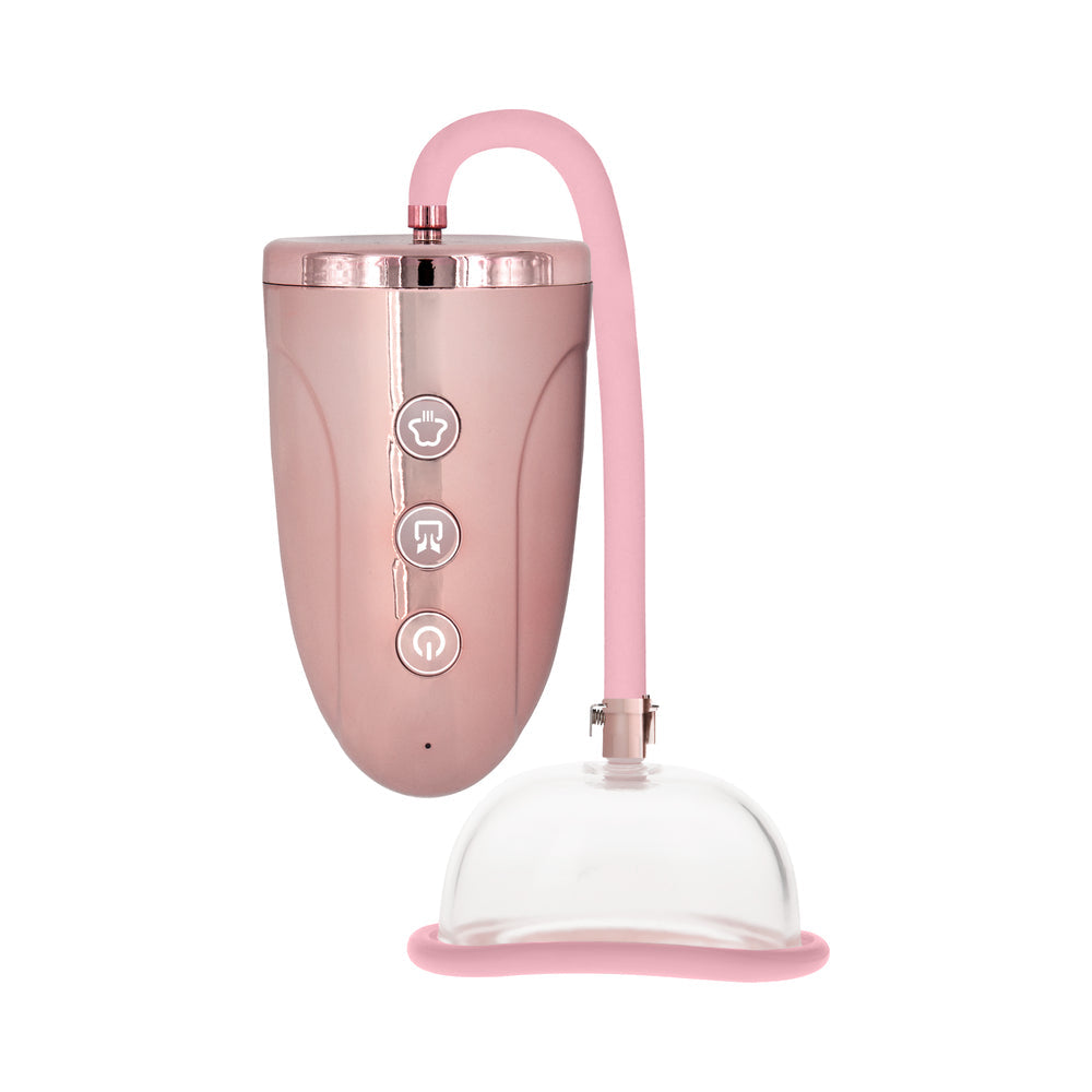 Pumped Rechargeable 3-Speed Pussy Pump Pink