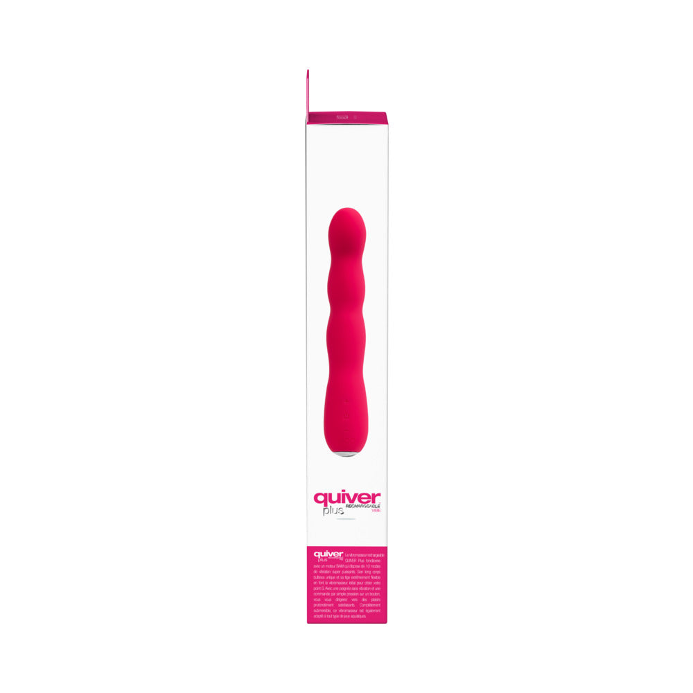 VeDO Quiver Plus Rechargeable Vibe Foxy Pink