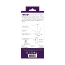 Bump Plus Rechargeable  Remote Control Anal Vibe Purple