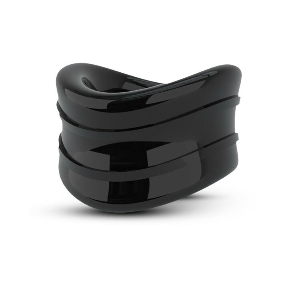 Stay Hard Beef Ball Stretcher Snug 1 in. Black