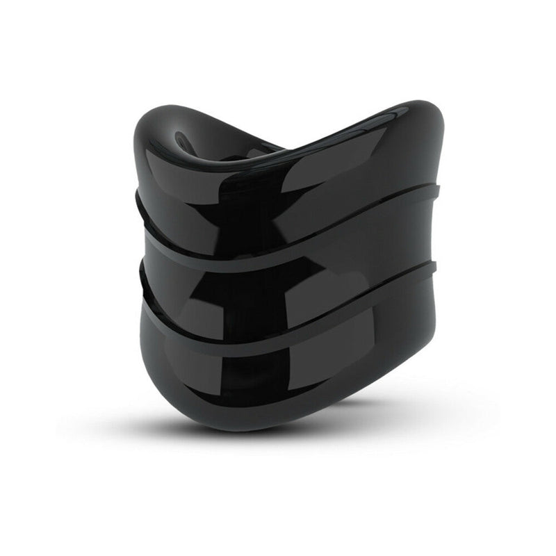 Stay Hard Beef Ball Stretcher Snug X Long 1 in. Black