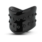 Stay Hard Beef Ball Stretcher X Long 1.5 in. Black