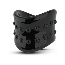 Stay Hard Beef Ball Stretcher X Long 1.5 in. Black