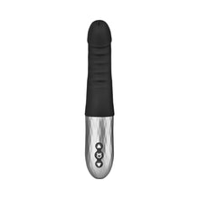 Forto Thruster Rechargeable Silicone Thrusting G-Spot Vibrator Black