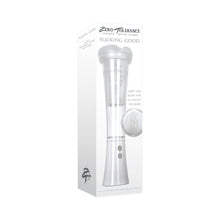 Zero Tolerance Sucking Good Rechargeable Vibrating Vacuum Pump Stroker Clear/White