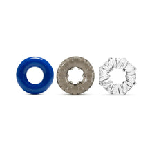 Stay Hard Triple Stretch Cockrings 3-Pack Assorted Colors