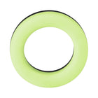 Forto F-19 Liquid Silicone 2-Tone Cockring Black/Glow