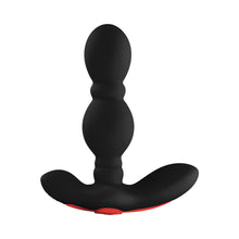Forto Vibrating Anal Plug Rechargeable Silicone Black