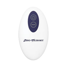 Zero Tolerance Wicked Twister Textured Vibrating Silicone Anal Plug Purple