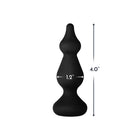 Forto F-30 Pointer Silicone Anal Plug Small Black