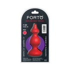 Forto F-30 Pointer Silicone Anal Plug Medium Red