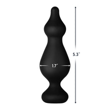 Forto F-30 Pointer Silicone Anal Plug Large Black