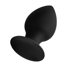 Forto F-98 Cone Silicone Anal Plug Large Black